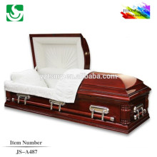 popular cremation mahogany caskets with accessory